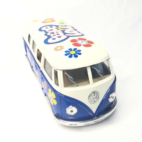 5" kinsmart VW 1962 Volkswagen Bus Die Cast 1:32 Pull Back Action Diecast - Picture 2 of 13